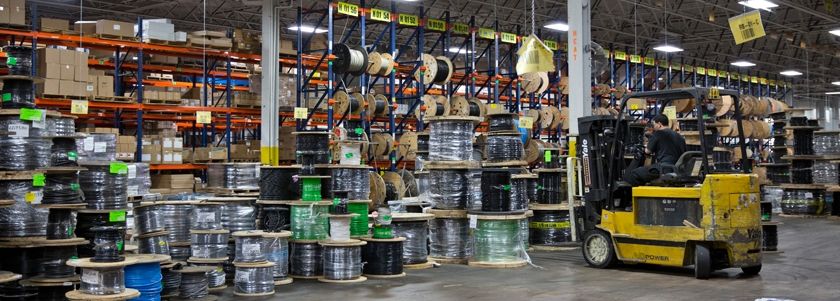 electrical supplies warehouse